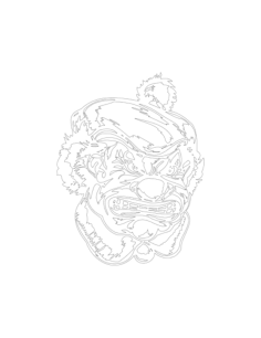 Clown Angry Kids Coloring Pages, Free Vectors File